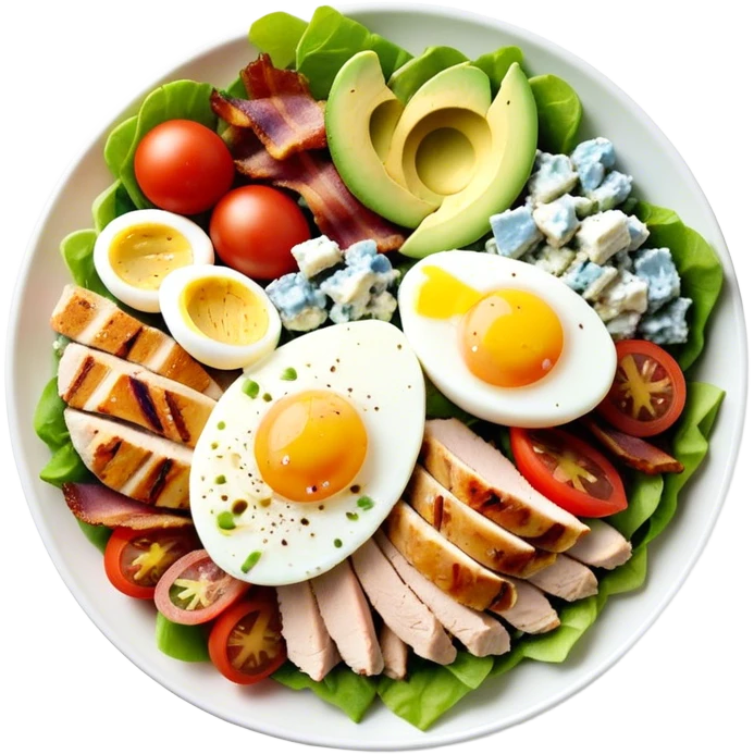 hyper realistic cobb salad emoji