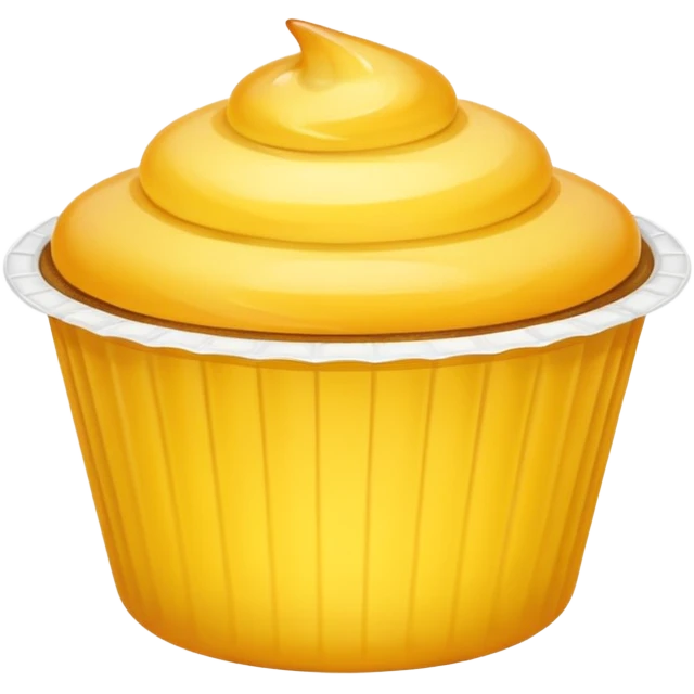 plastic baking cup emoji