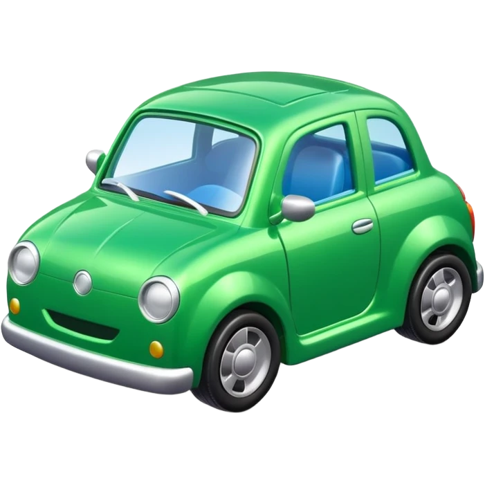 green car toy emoji