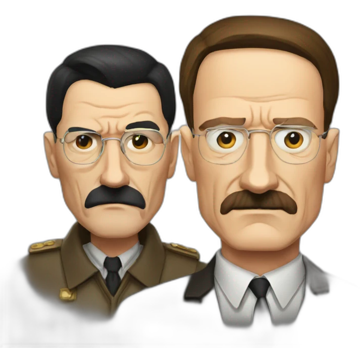 hitler and walter white emoji