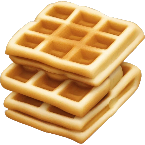 dessert thin waffle roll with brown condensed milk inside emoji