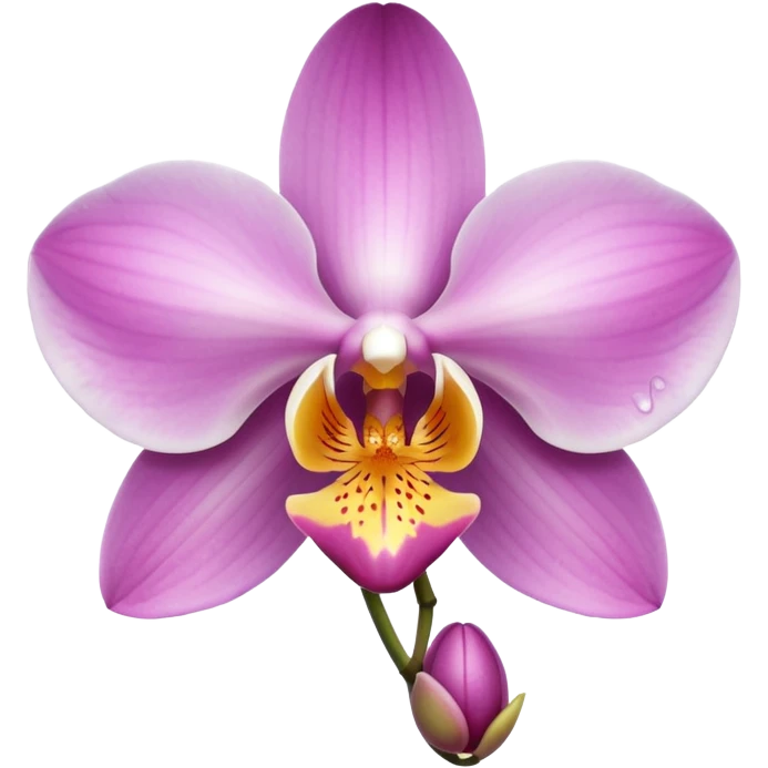 orchid emoji