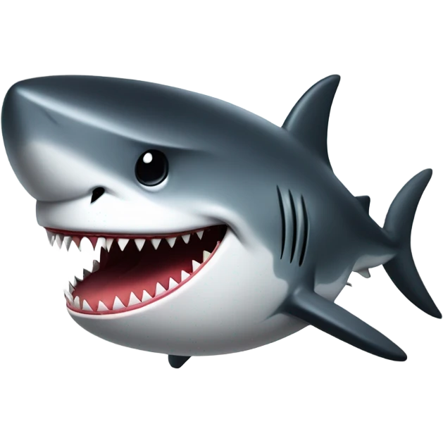 shark with tophat emoji