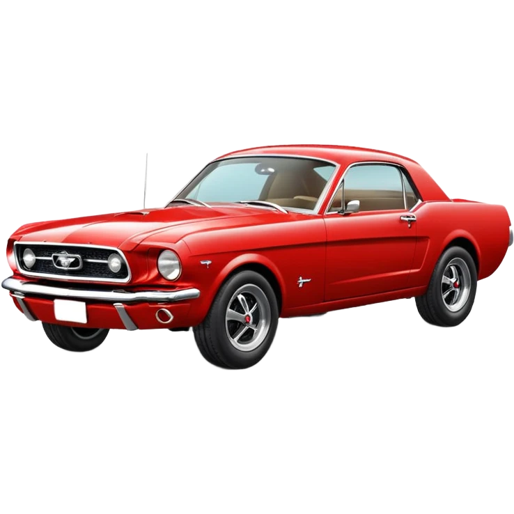 Classic mustang emoji