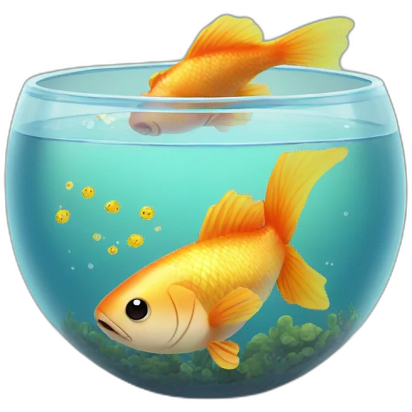 fish in a bowl emoji