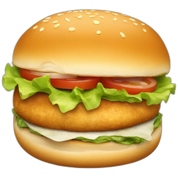 fish burger emoji