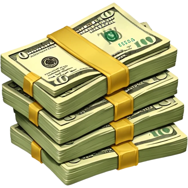 Falling value of the dollar emoji