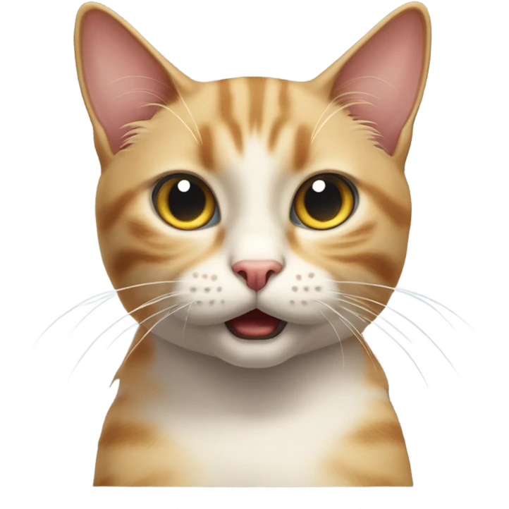Cat saying no  emoji
