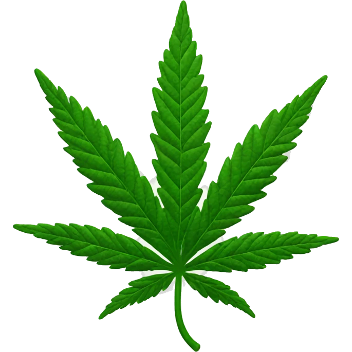 marijuana leaf emoji