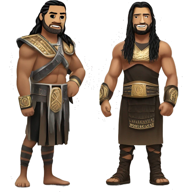 Roman reigns the tribal chief champion emoji
