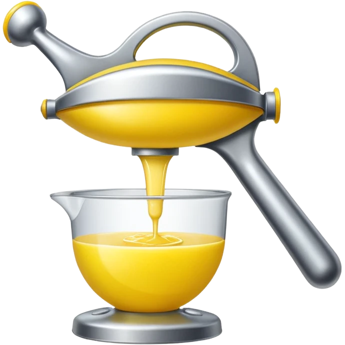mac os icon fruit squeezer, lemon yellow bright crisp emoji