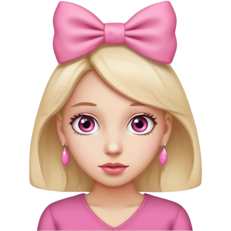 Show her body,make her eyes smaller,the fucking bow ok her ear. emoji