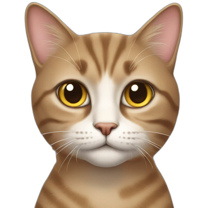 Psychological cat emoji
