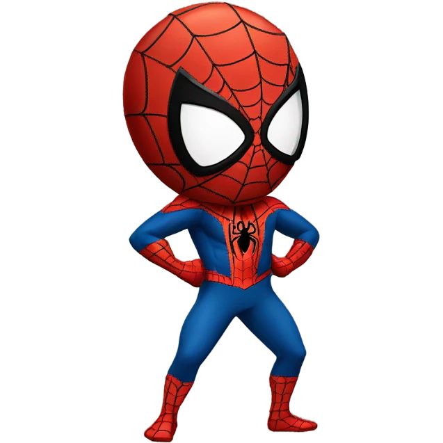 She spider-man as mask emoji