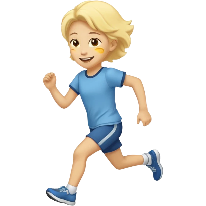 a child’s sentimental running to return from his white father back to his yellow mother emoji