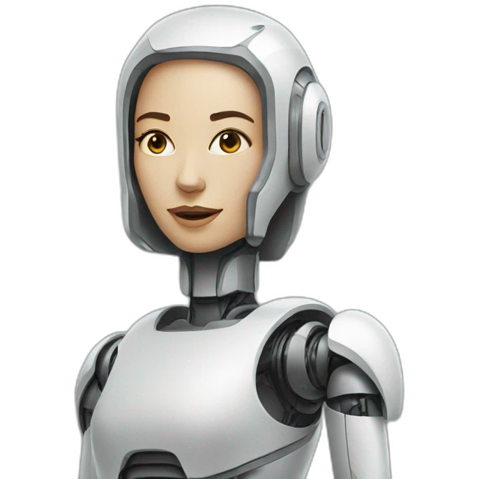 Robot + woman emoji