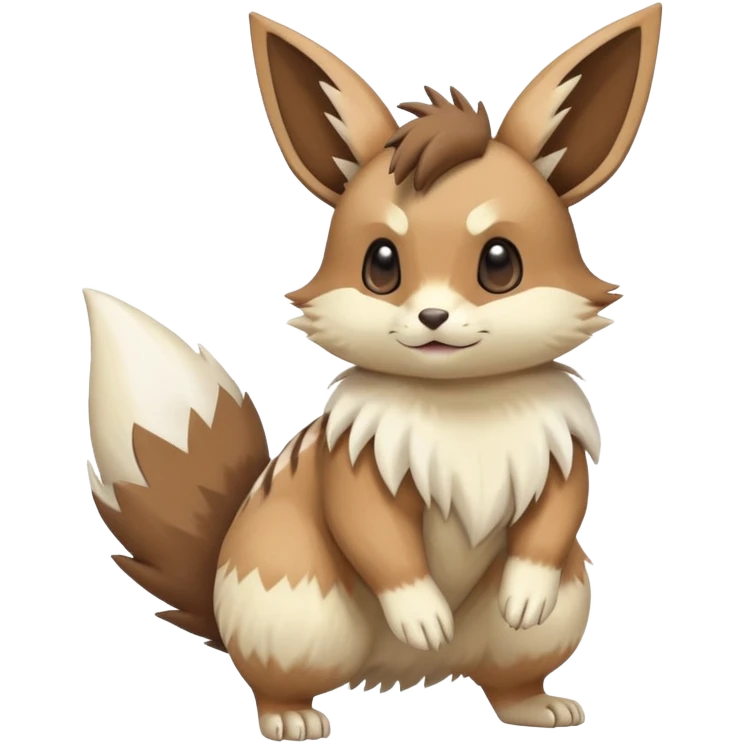 Eevee-Furret-Linoone-Hybrid (Full body) emoji