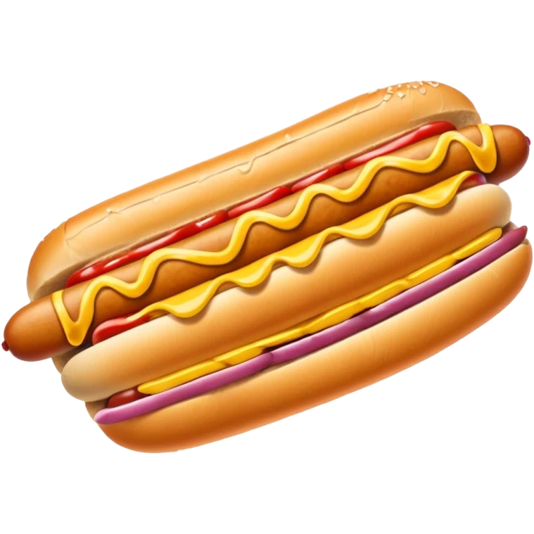 hot dog emoji