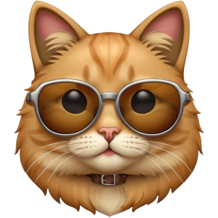 Cat wearing sunglasses emoji