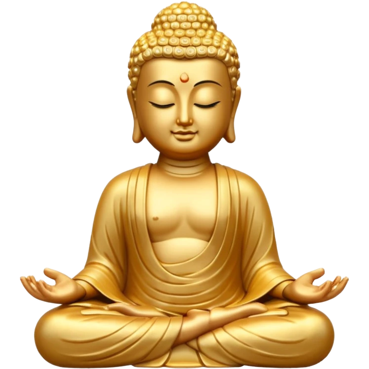 Buddha statue emoji