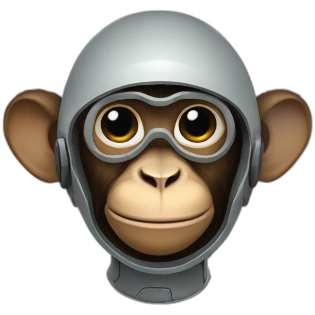 futuristic-monkey emoji