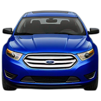 blue ford Taurus 2017 emoji