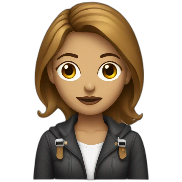 caffeine addicted female designer emoji