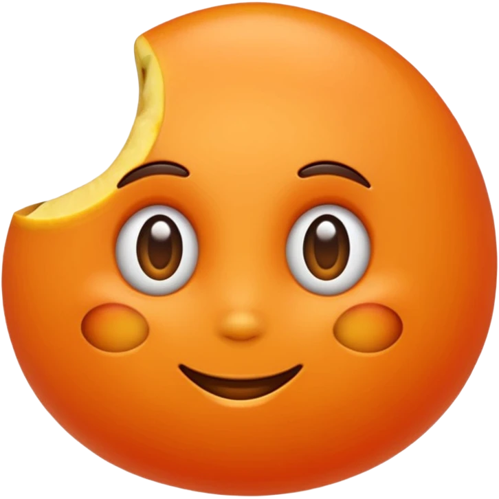 pomarańcza emoji