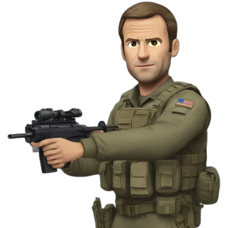 Macron call of duty emoji
