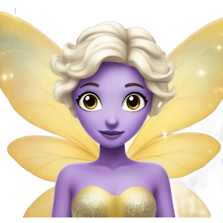 Beautiful fairy with sparkles  emoji