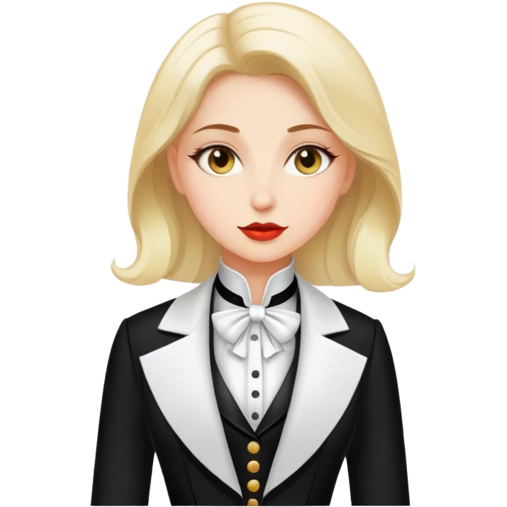 woman polish tailcoat politician emoji
