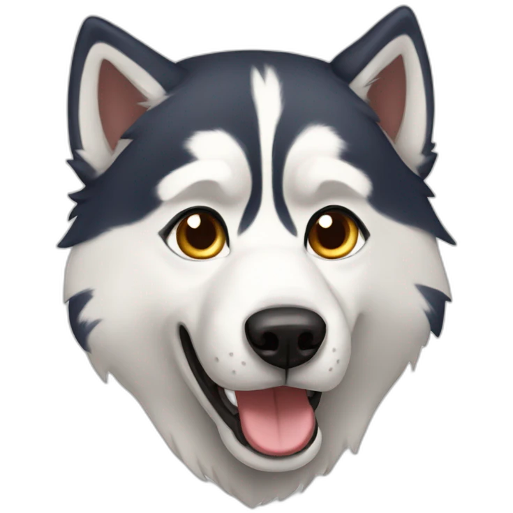Husky  emoji