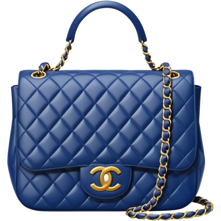 chanel heart white color bag emoji