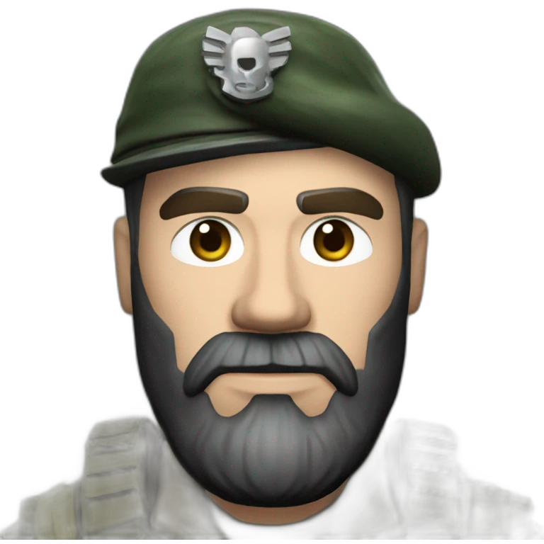 Captain price from call of duty emoji