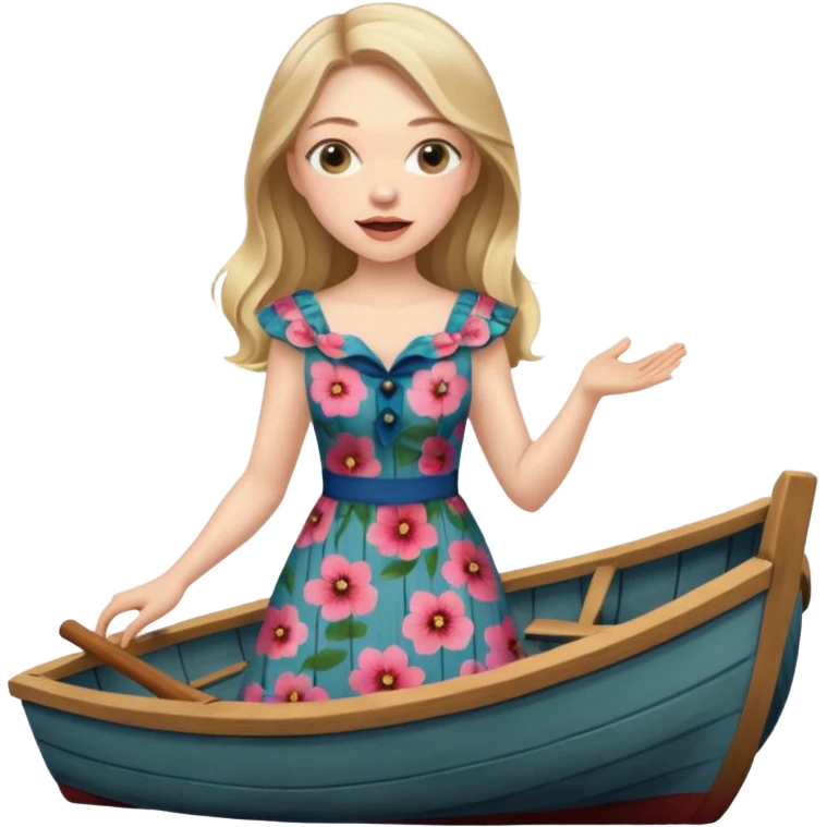 amanda seyfried singing on a boat emoji