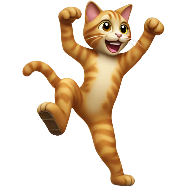 Cat dancing  emoji