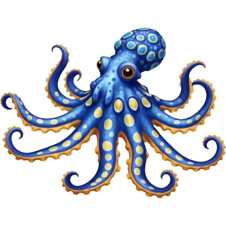 Blue ringed octopus emoji