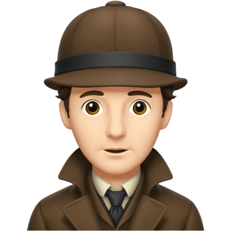 sherlock deerstlaker hat emoji