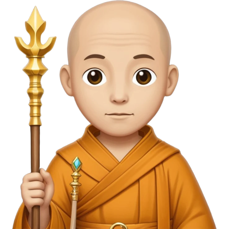 monk scepter emoji