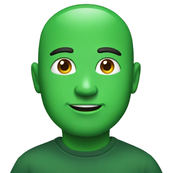 Green emoji