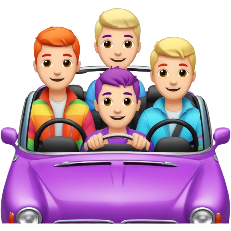 gay roadtrip emoji