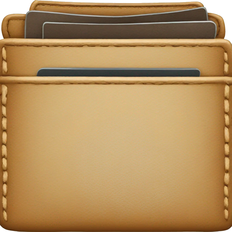 Empty wallet emoji