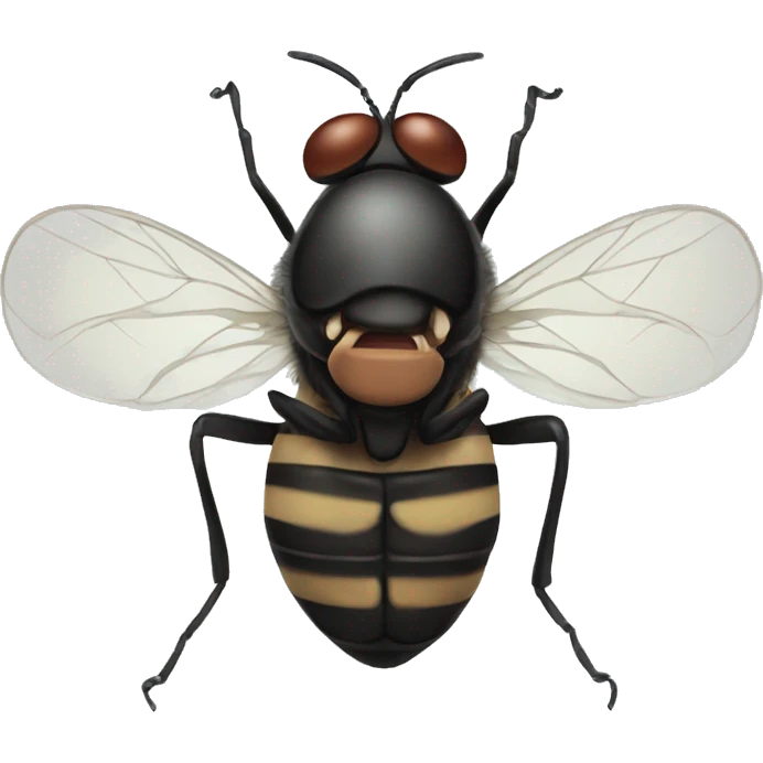 Human fly ugly  emoji