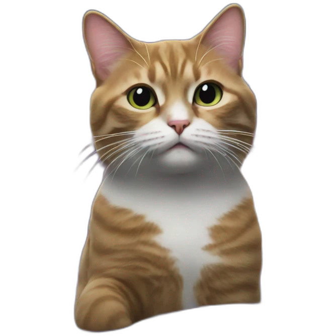 The Cat controlling the galaxy emoji