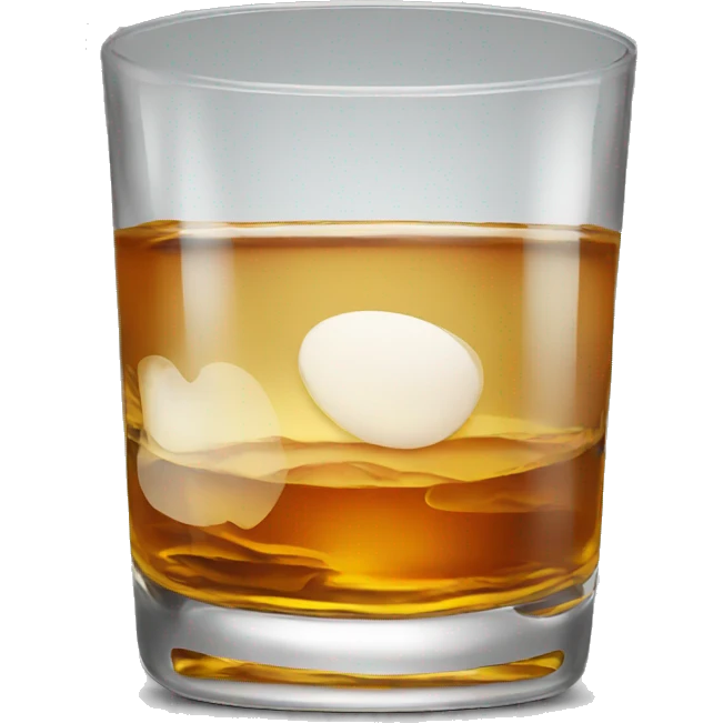 whisky glass emoji