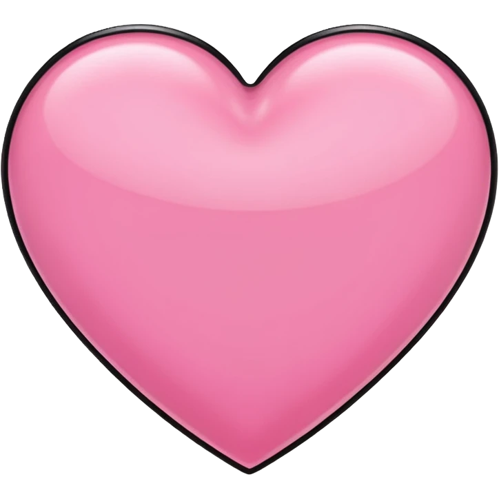 ℙ𝕚𝕟𝕜 𝕙𝕖𝕒𝕣𝕥 𝕨𝕚𝕥𝕙 𝕓𝕝𝕒𝕔𝕜 𝕠𝕦𝕥𝕝𝕚𝕟𝕖 emoji