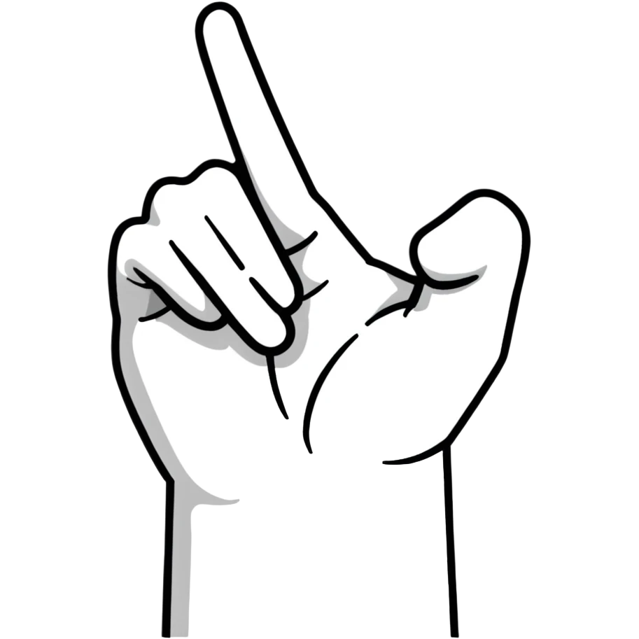 Human with middle finger  emoji