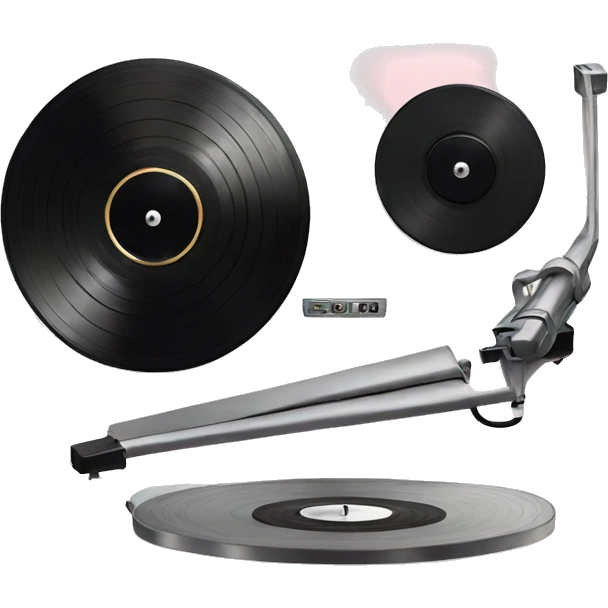 pale pink record player emoji