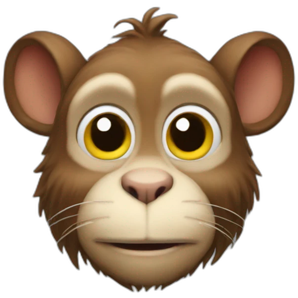 Riggy the rabbit monkey emoji
