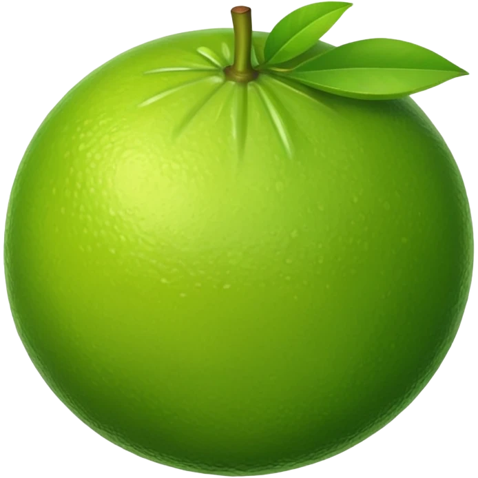 single lime emoji